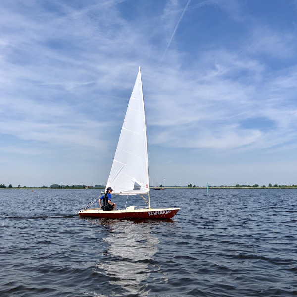 Segelboot auf dem Edersee